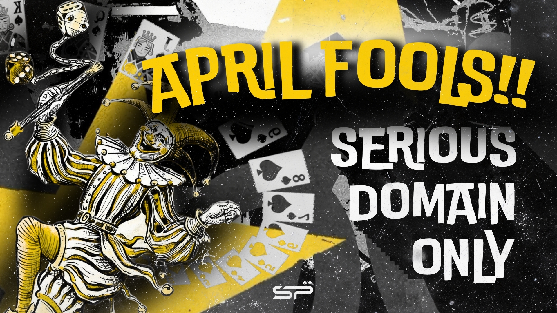 No Jokes, only Serious Domains