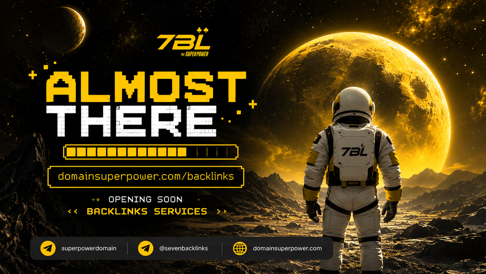 7Backlinks Opening Soon 
